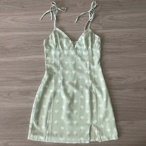 Mint green mini dress!🫶🏻